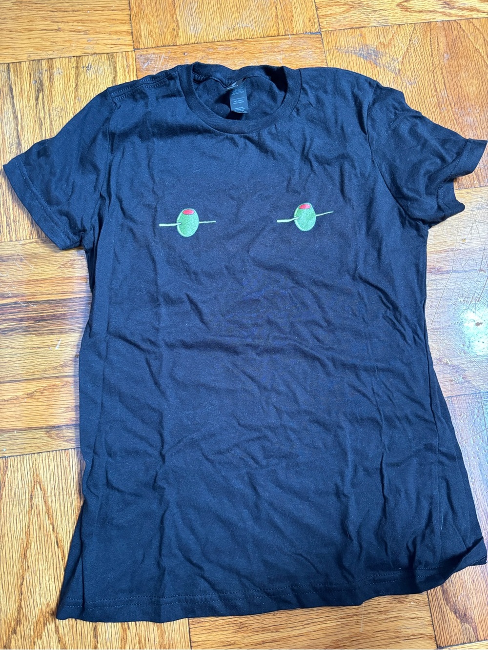Gildan Black Softstyle Crewneck Tee